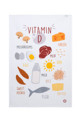 Vitamin D 4'lü Mutfak Havlusu