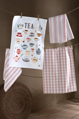 Tea 4'lü Mutfak Havlusu