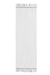 Beyaz Fırfırlı Runner