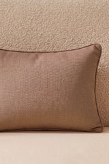 KAHVE LINEN %100 KETEN 30X50KIRLENT KILIFI