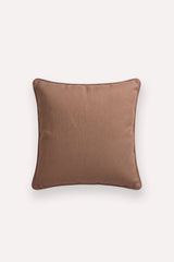 KAHVE LINEN %100 KETEN 50X50KIRLENT KILIFI