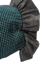 SİLİNDİR FIRFIRLI KIRLENT KILIFI LACİVERT