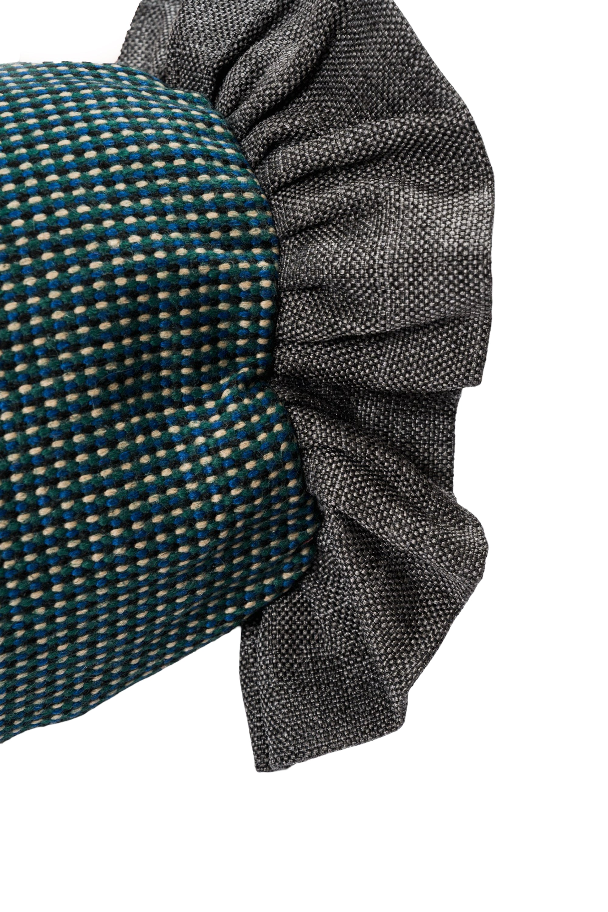 SİLİNDİR FIRFIRLI KIRLENT KILIFI LACİVERT