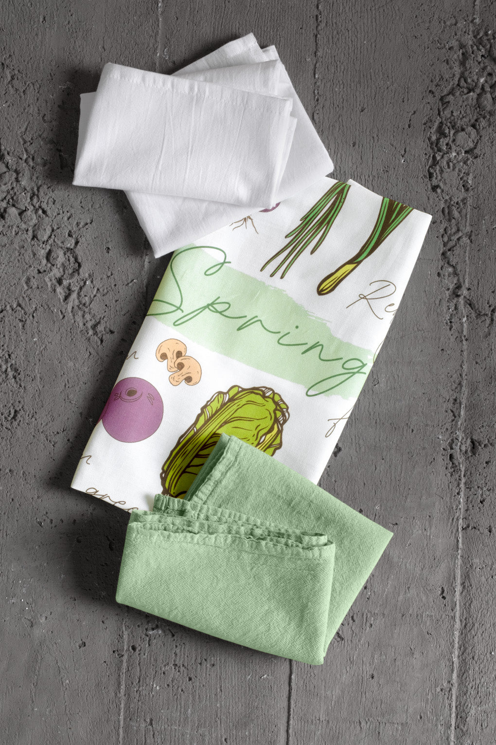 Spring 3'lü Kurulama Bezi