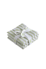 Yeşil Çizgili Peçete 4'lü Set