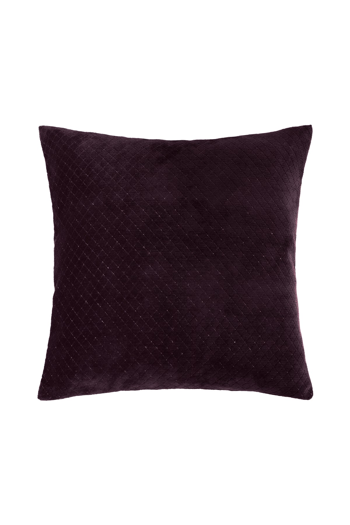 Baklava Desenli Bordo Kırlent Kılıfı (50×50 cm)