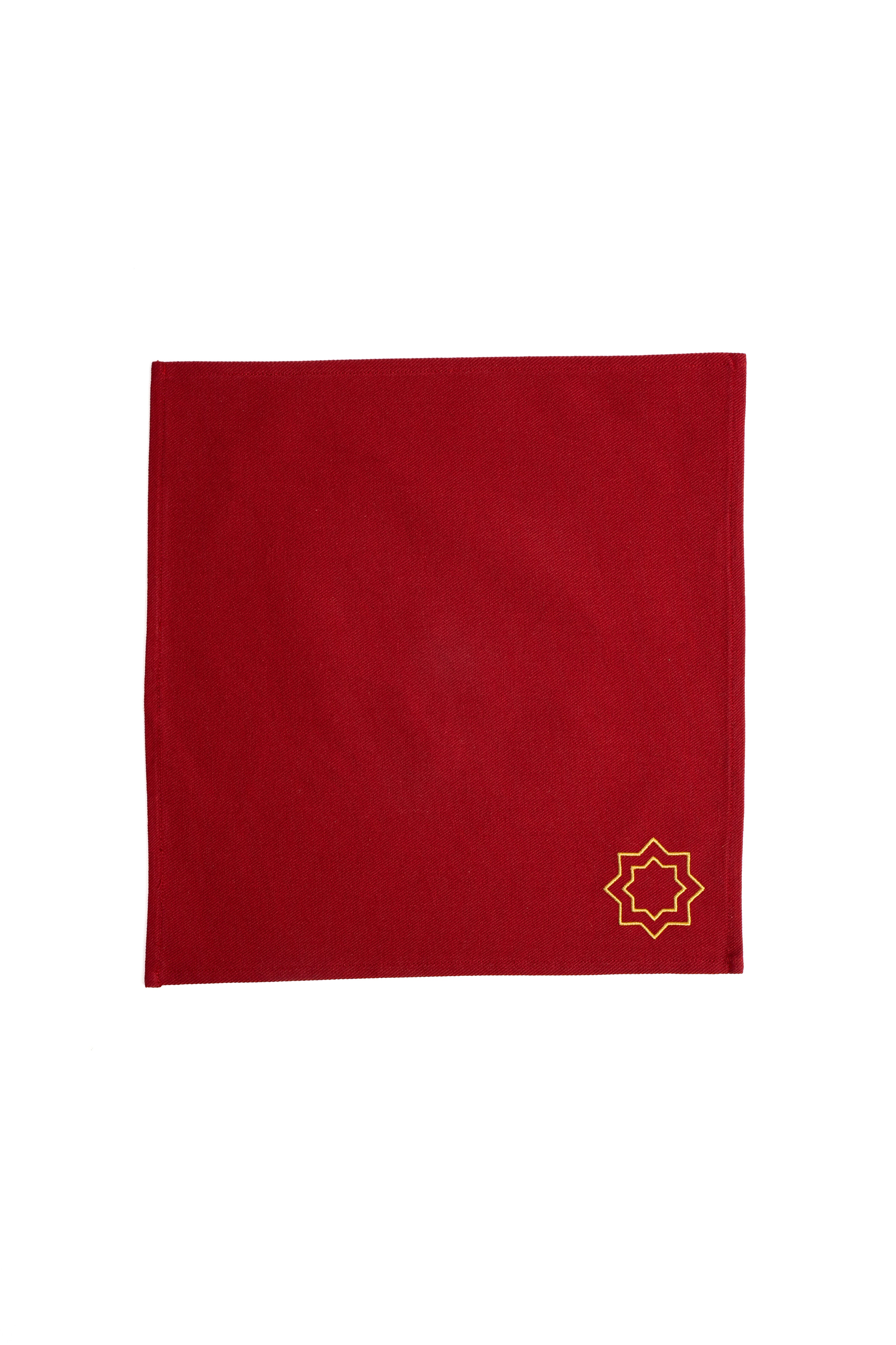 Revzen Nakış Detaylı Sofra Peçetesi 2li Set