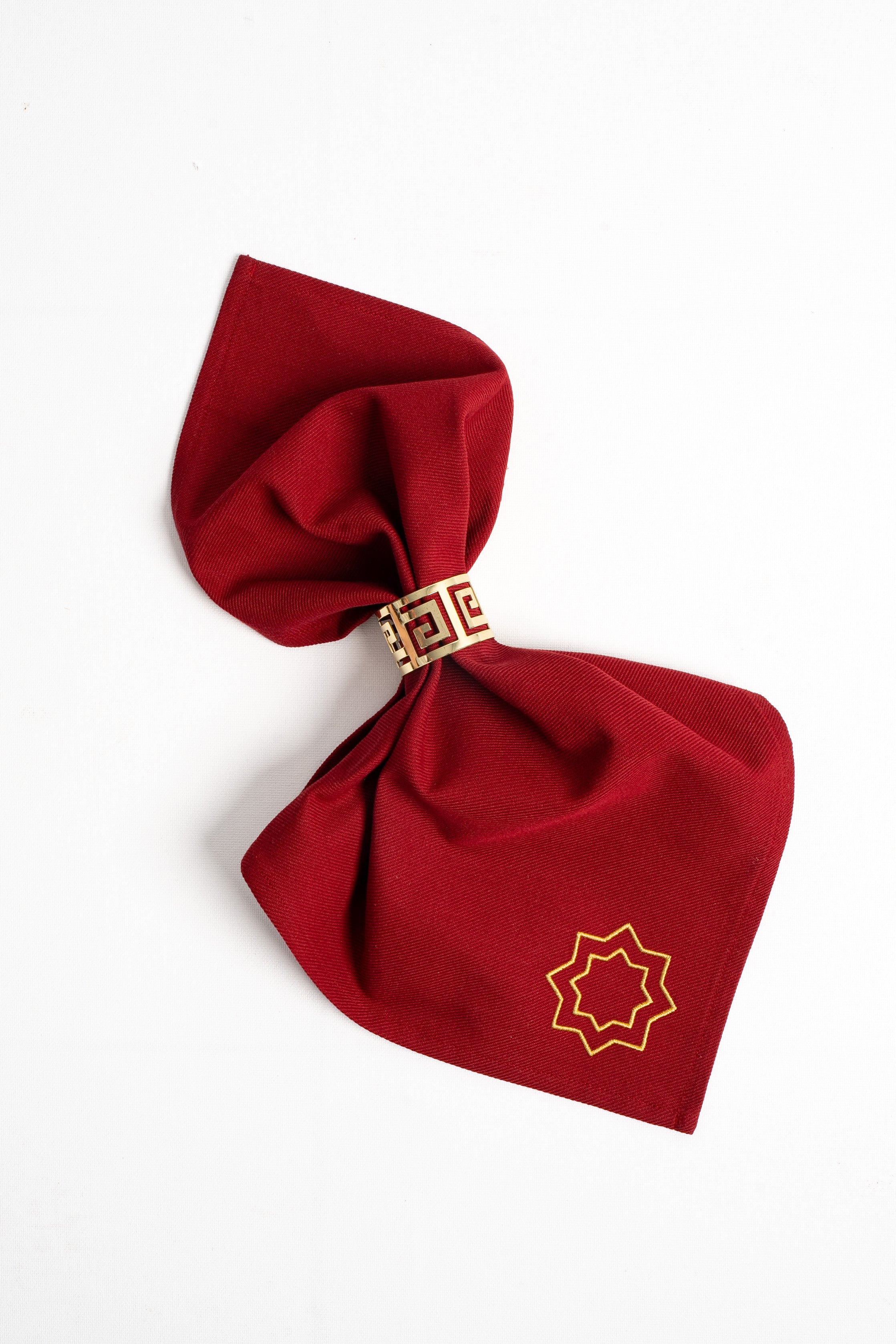 Revzen Nakış Detaylı Sofra Peçetesi 2li Set