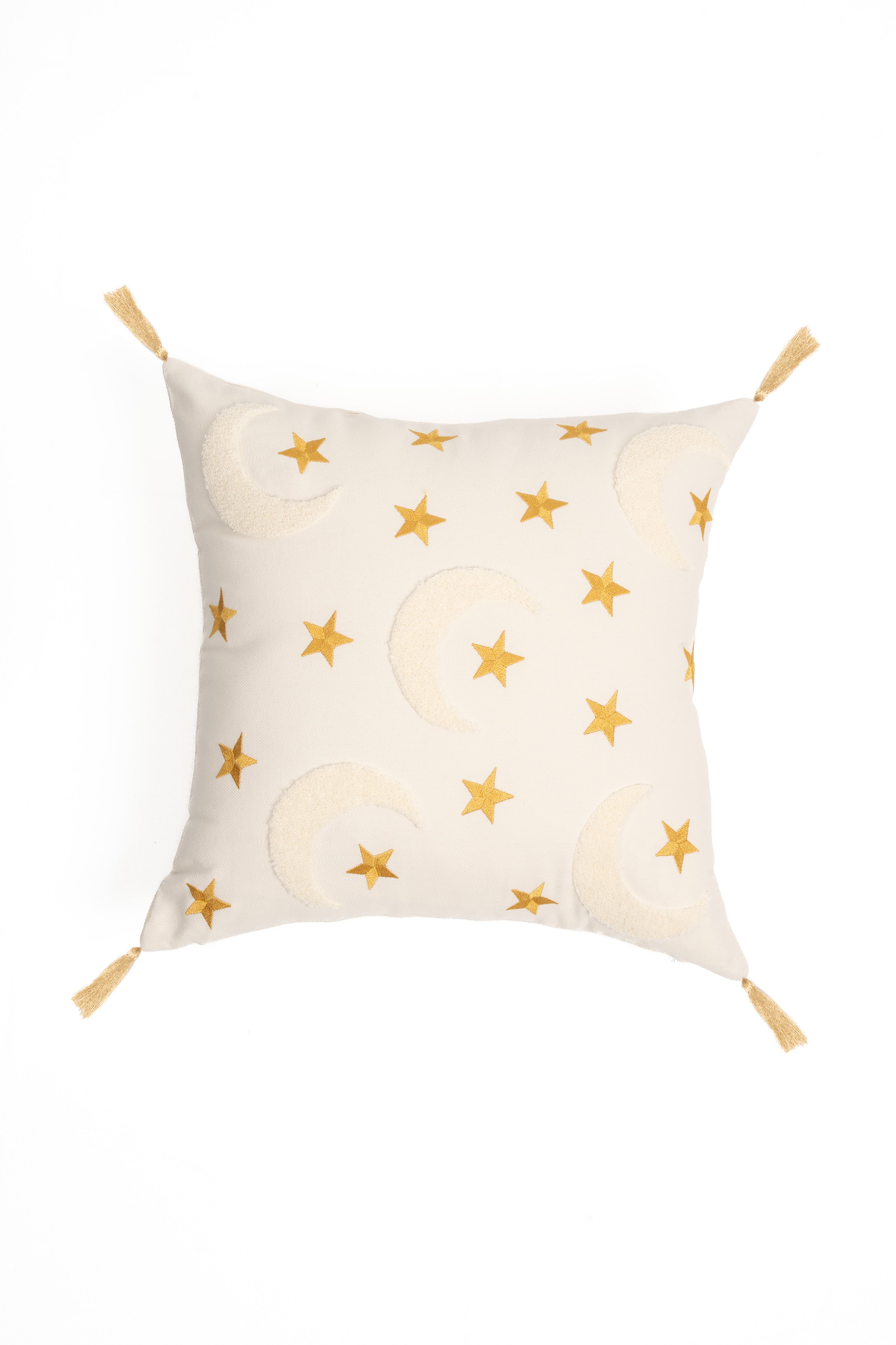 Safi Dekoratif Nakışlı Kırlent Kılıfı (45x45)