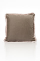 Peluş Kırlent Kılıfı Kahverengi (50x50)