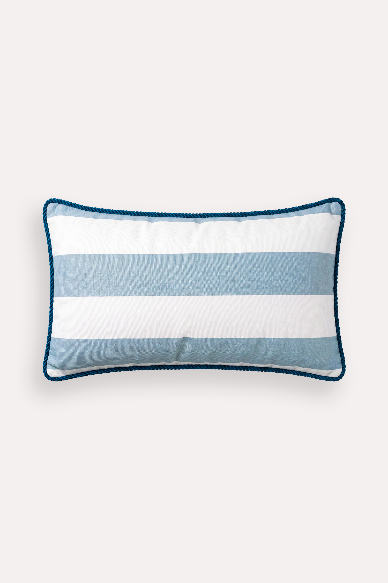 MARINE STRIPE AQUA BURGU BİYELİ 30X50 KIRLENT KILIFI
