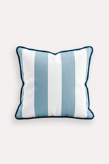 MARINE STRIPE AQUA BURGU BİYELİ 45X45 KIRLENT KILIFI