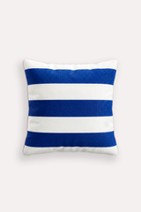 MARINE STRIPE LACİVERT BEYAZ BİYELİ 45X45 KIRLENT KILIFI
