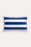 MARINE STRIPE LACİVERT KIRMIZI BİYELİ 30X50 KIRLENT KILIFI