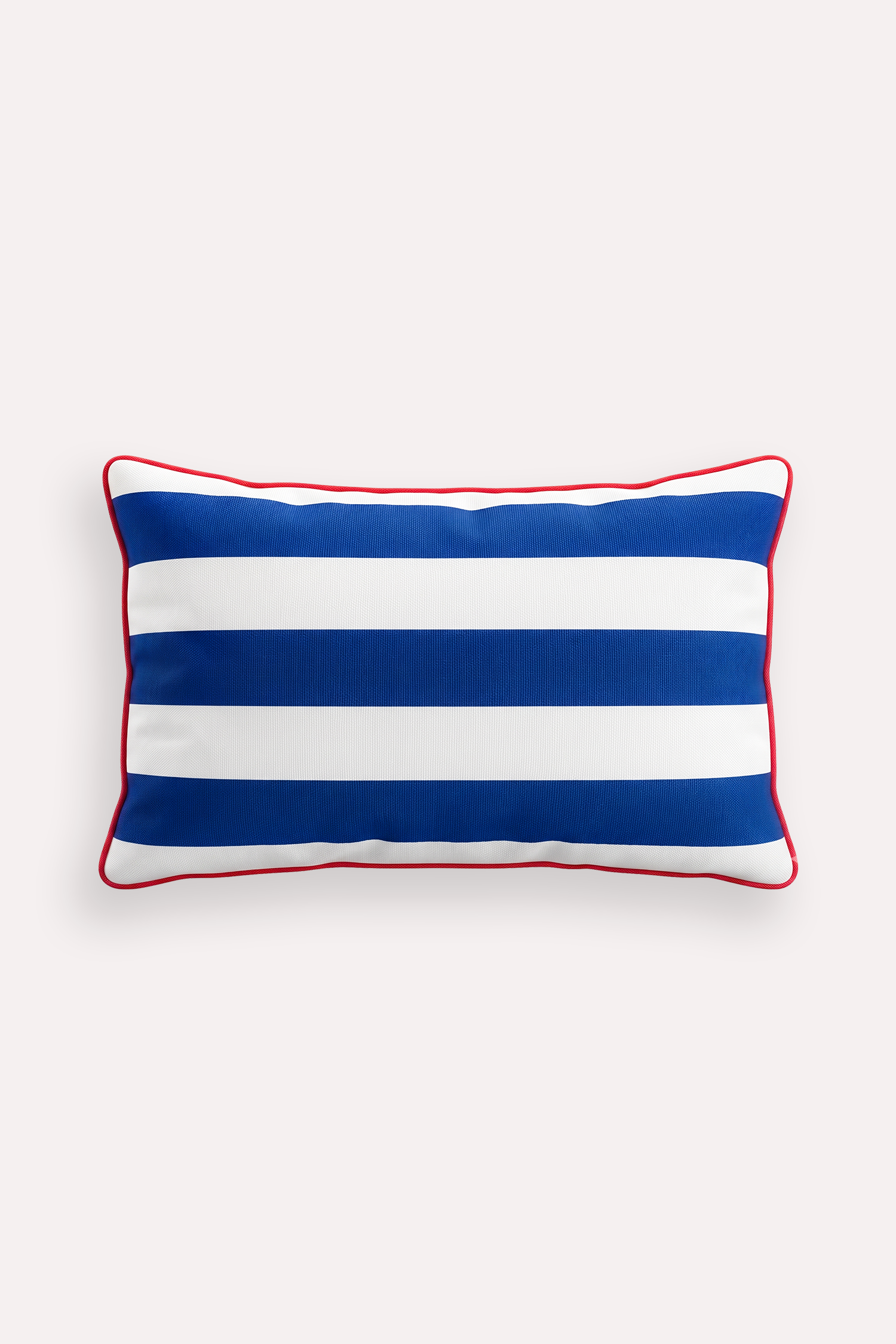 MARINE STRIPE LACİVERT KIRMIZI BİYELİ 30X50 KIRLENT KILIFI