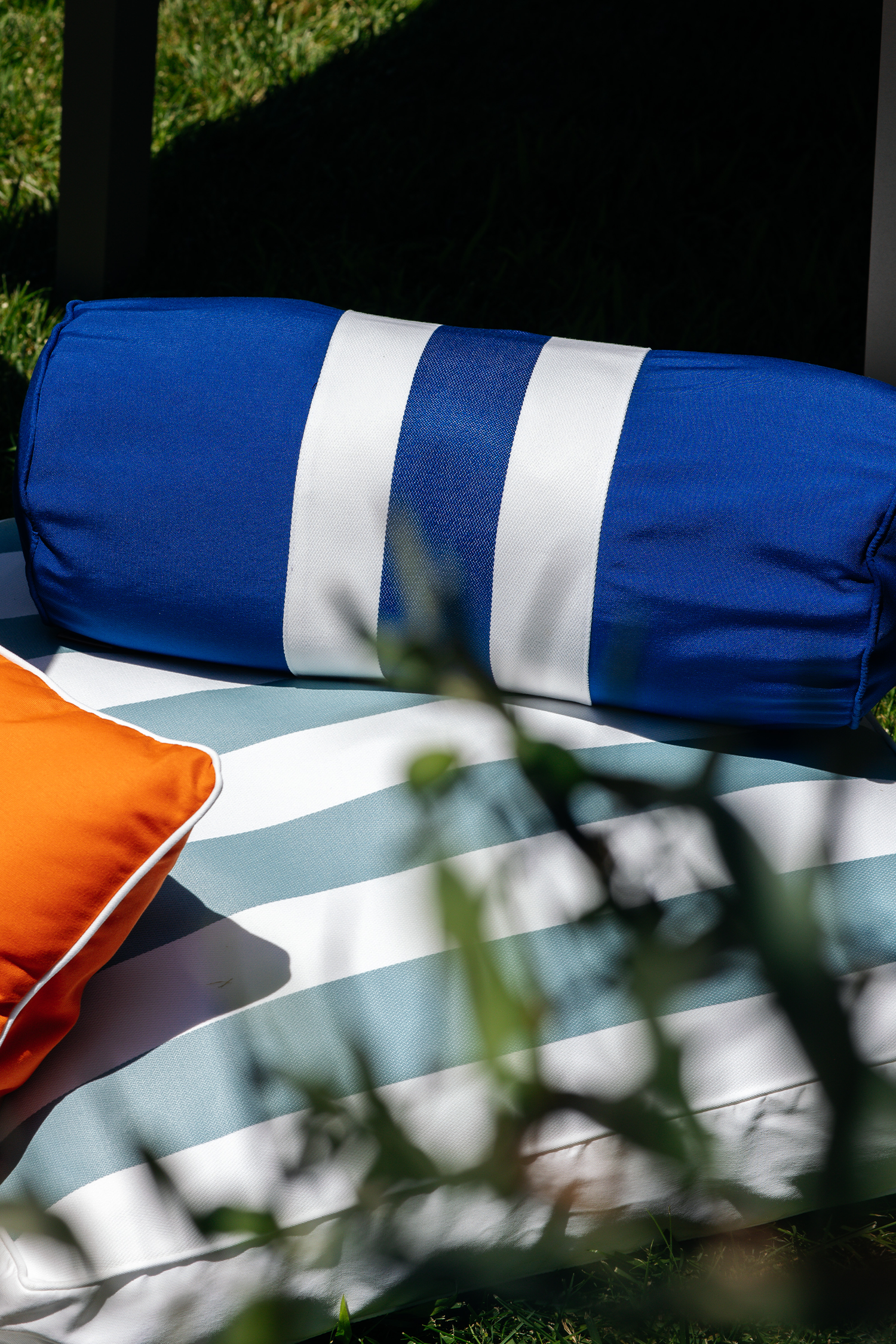 MARINE STRIPE LACİVERT ORTASI ŞERİTLİ SİLİNDİR KIRLENT