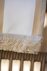MARINE STRIPE BEJ SAÇAKLI RUNNER