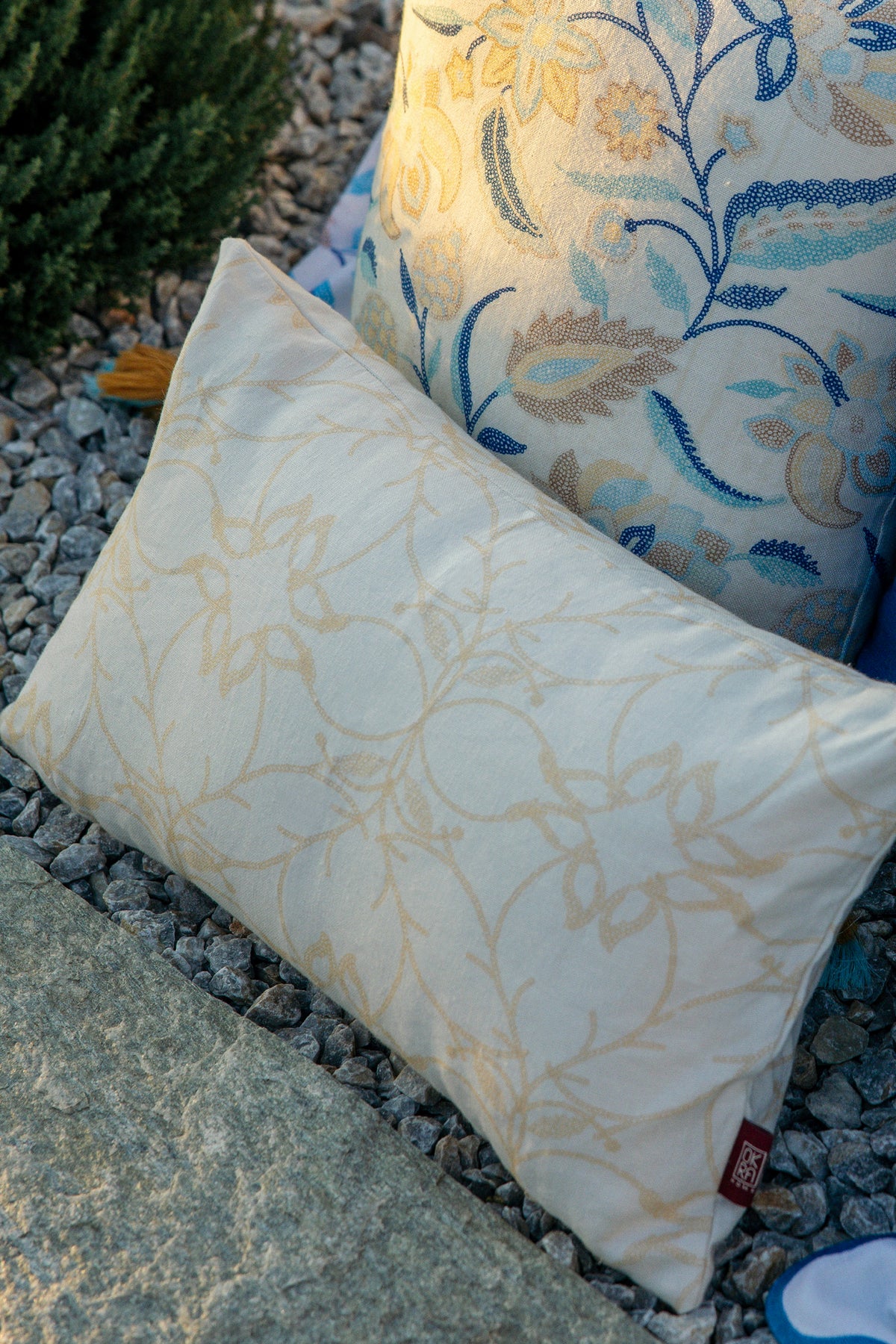 RIVIERA SUNLIT %100 KETEN 30X50 KIRLENT KILIFI