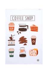 Coffee Shop 4'lü Mutfak Havlusu
