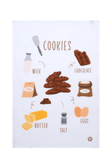 Cookies 4'lü Mutfak Havlusu