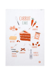 Carrot Cake 4'lü Mutfak Havlusu
