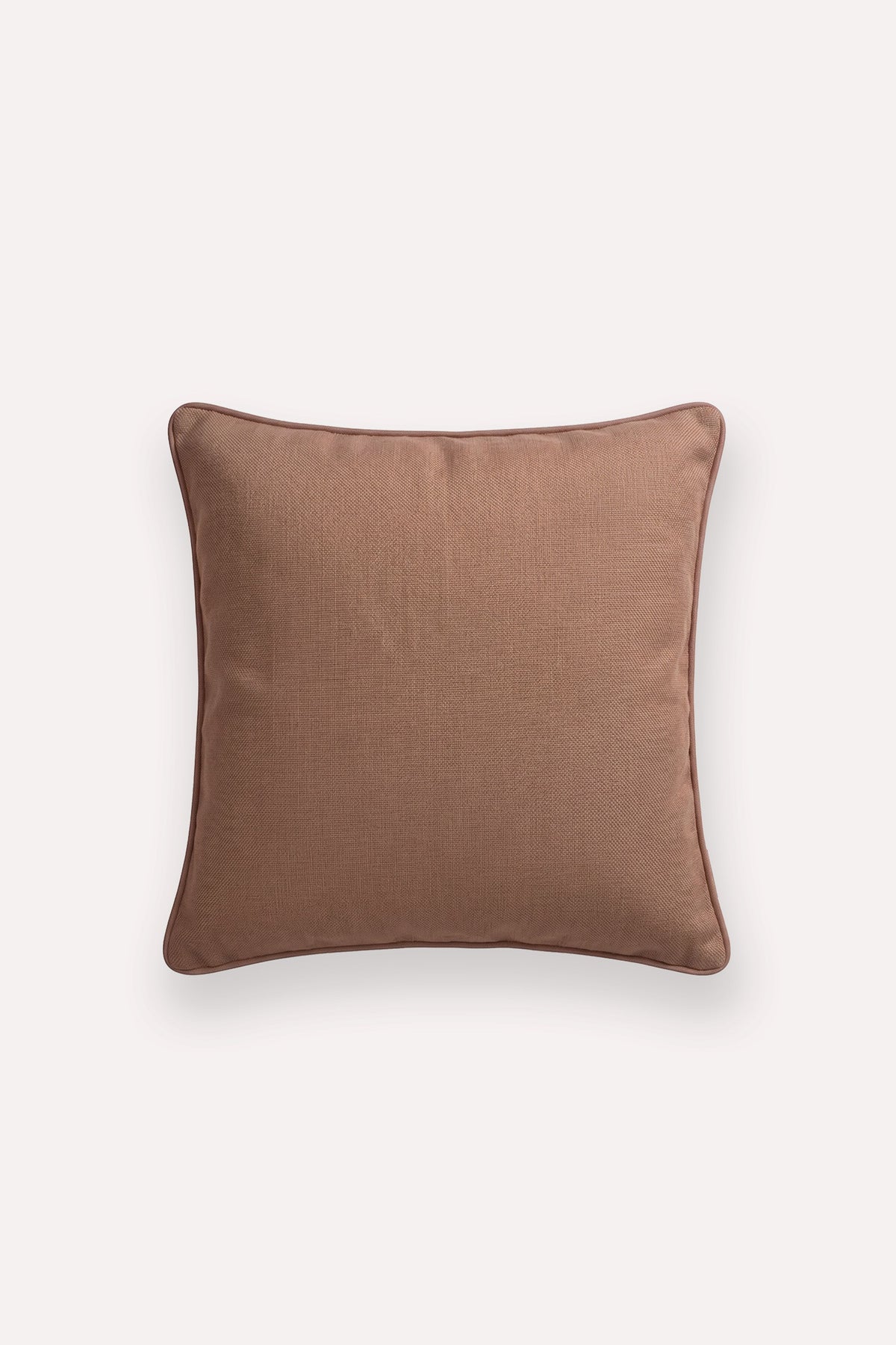 KAHVE LINEN %100 KETEN 50X50KIRLENT KILIFI
