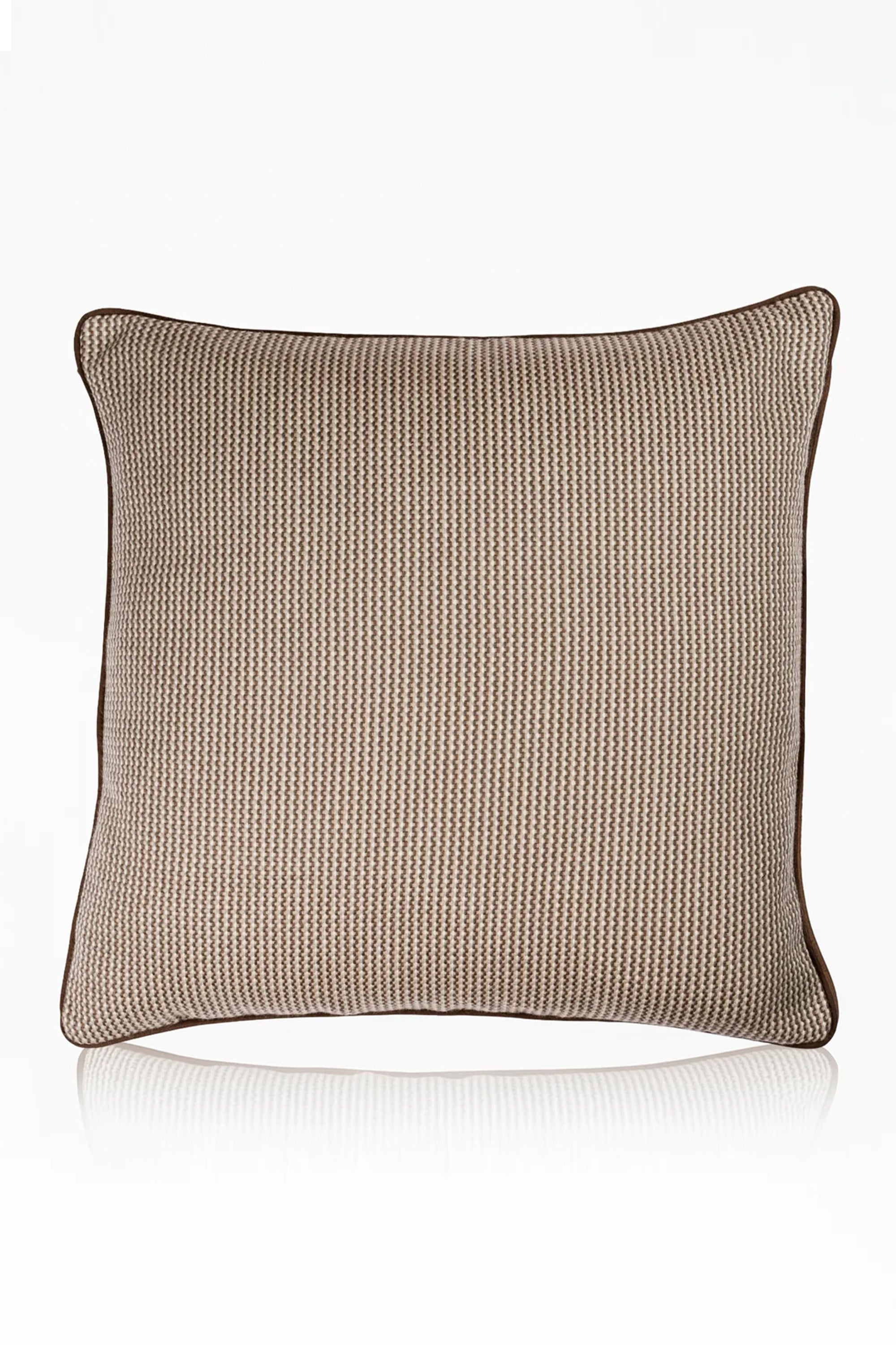 BİYELİ KIRLENT KILIFI KAHVERENGİ (50x50)
