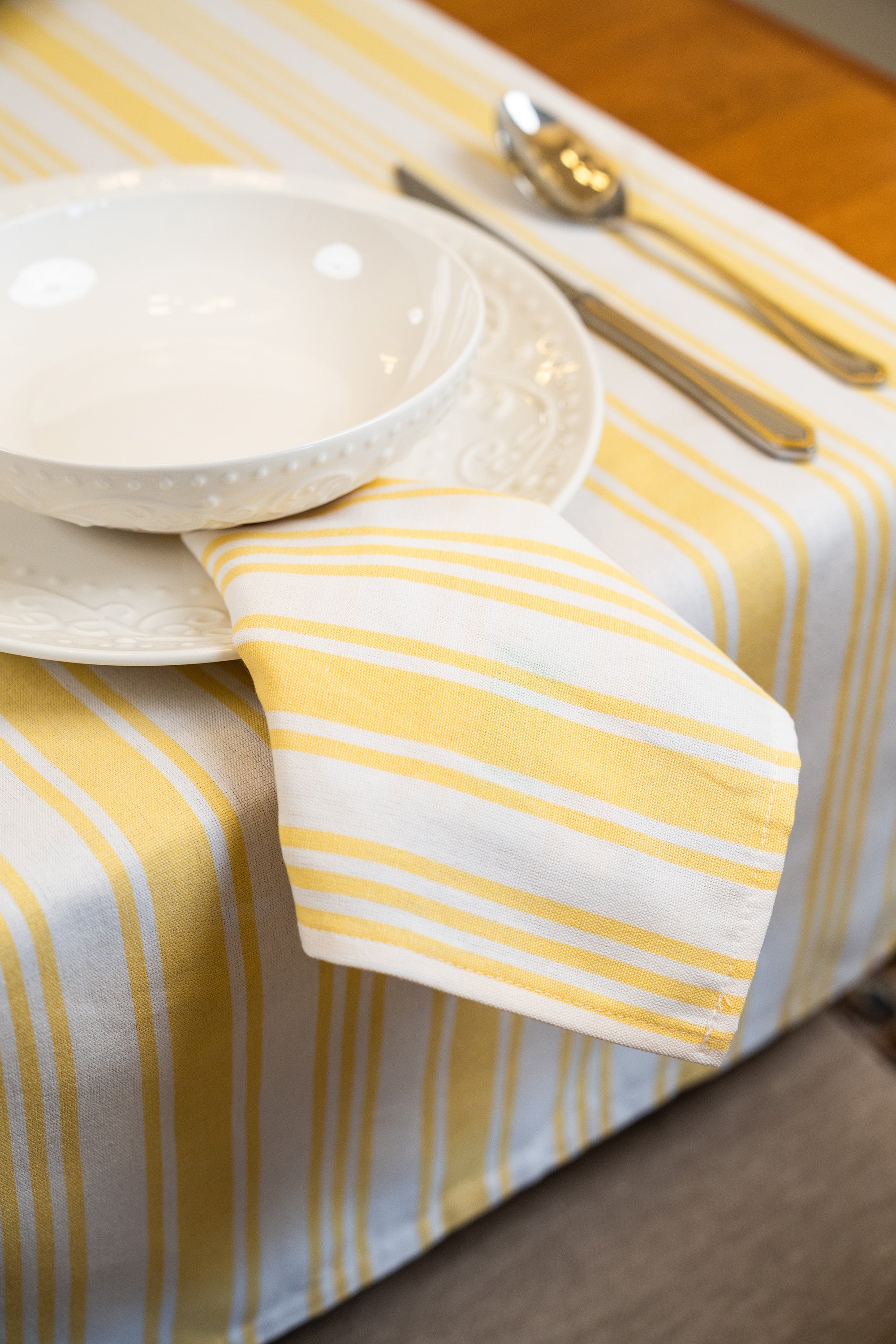 Lacivert Dikdörtgen Peçete 4'lü Set