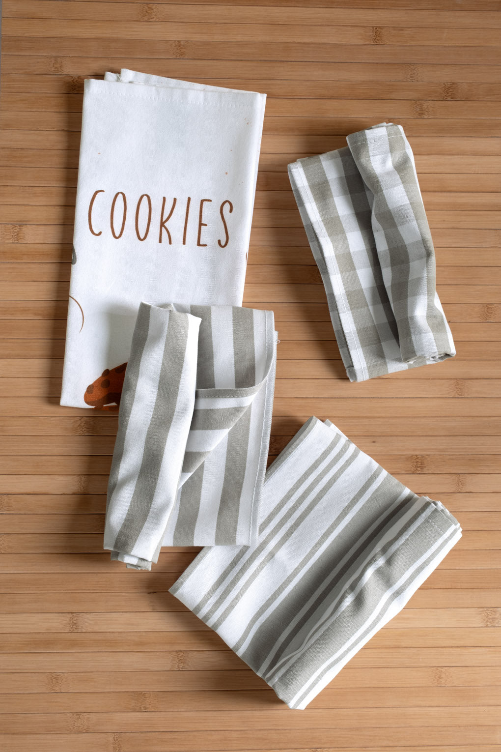 Cookies 4'lü Mutfak Havlusu