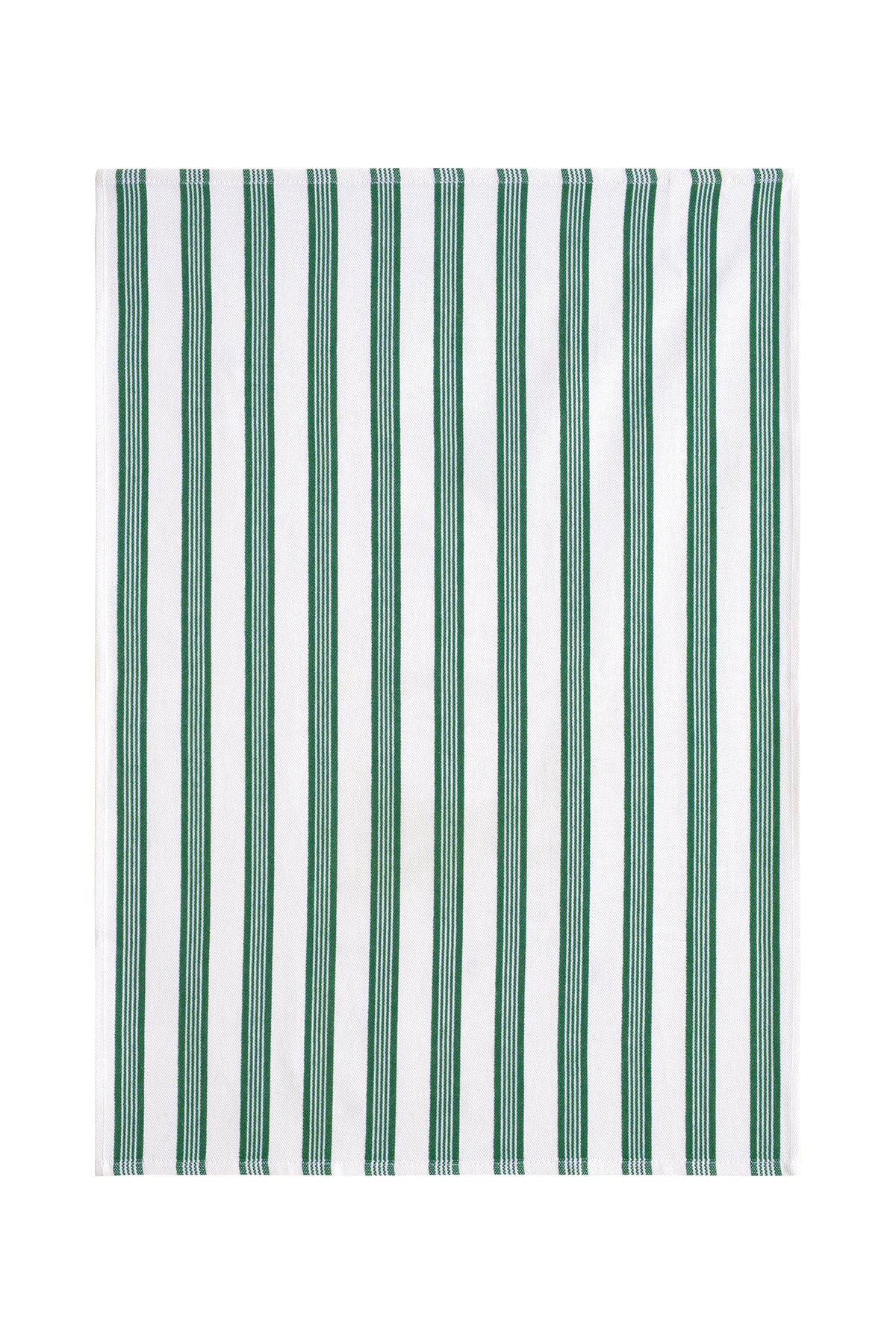 Yeni Yıl Temalı Kırmızı Yeşil Kalın Çizgili Mutfak Peçetesi 2li Set (50×70 cm)