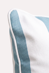 MARINE STRIPE AQUA BEYAZ BİYELİ 30X50 KIRLENT KILIFI