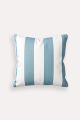 MARINE STRIPE AQUA BEYAZ BİYELİ 45X45 KIRLENT KILIFI