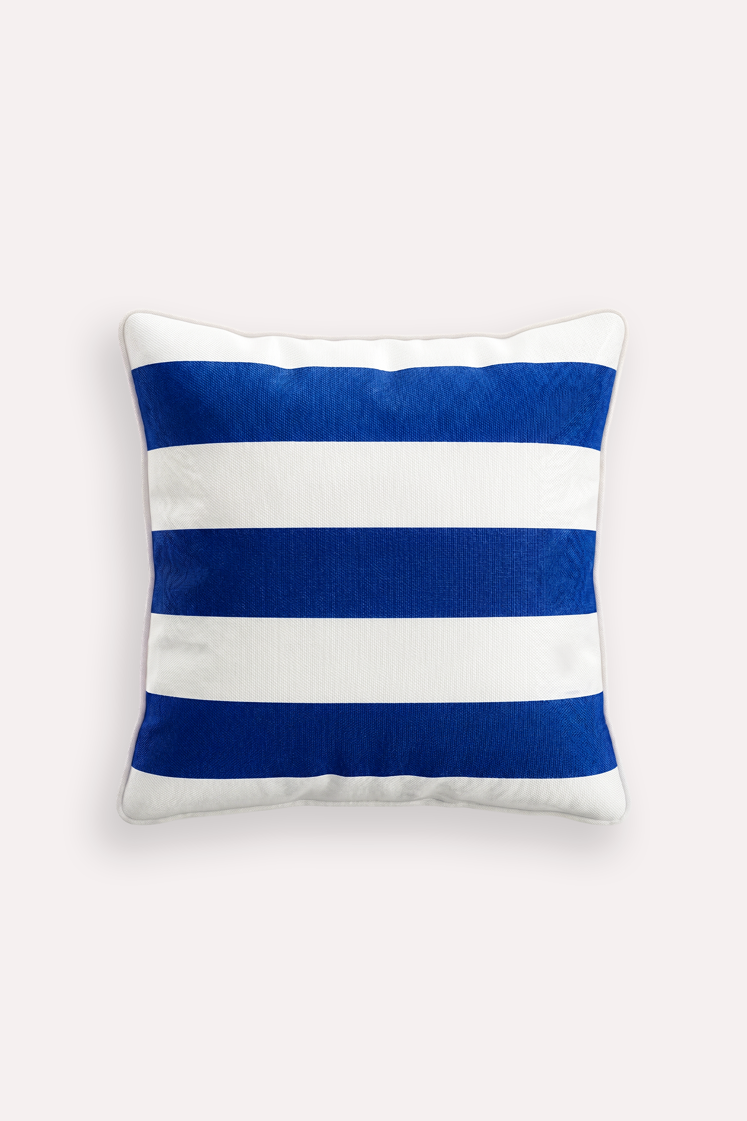 MARINE STRIPE LACİVERT BEYAZ BİYELİ 45X45 KIRLENT KILIFI