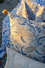 RIVIERA BOTANICAL%100 KETEN 45X45KIRLENT KILIFI