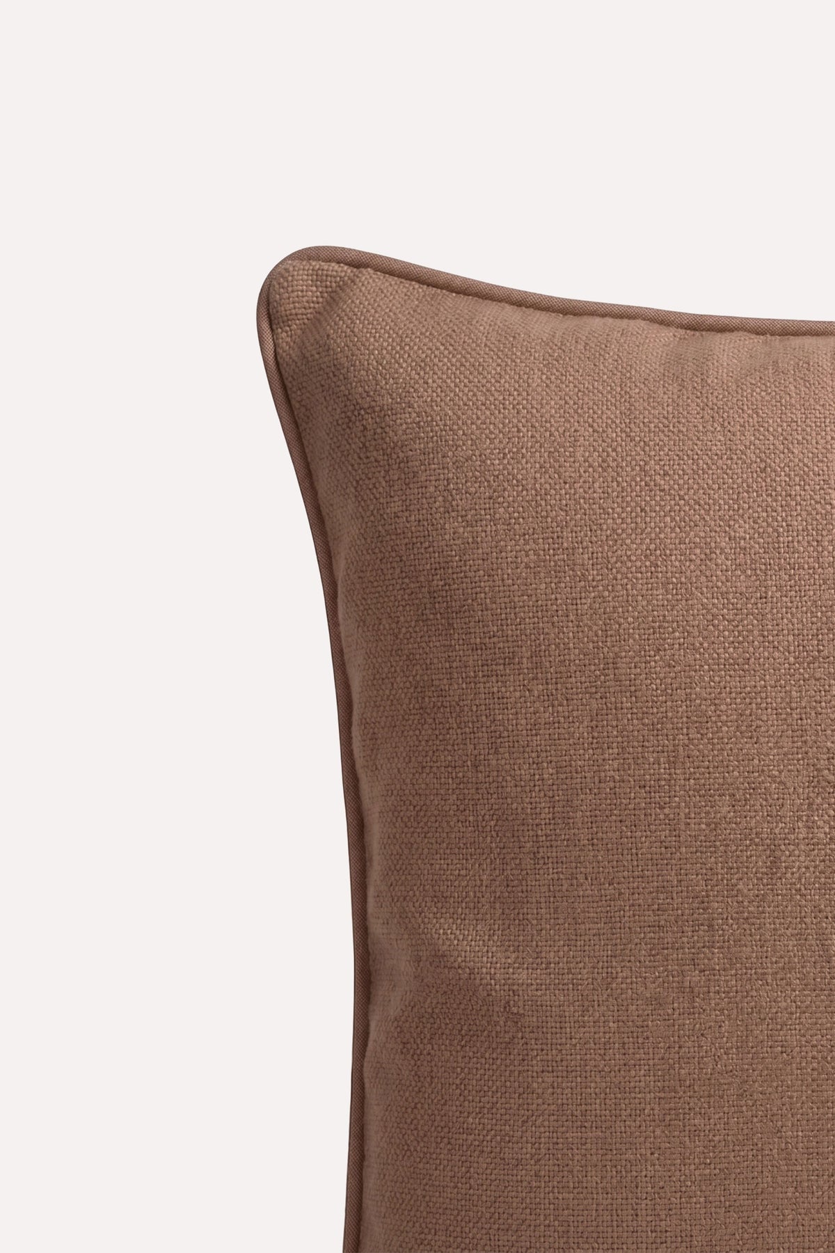 KAHVE LINEN %100 KETEN 30X50KIRLENT KILIFI