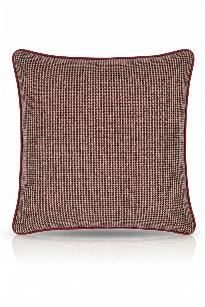 BİYELİ KIRLENT KILIFI BORDO (50x50)