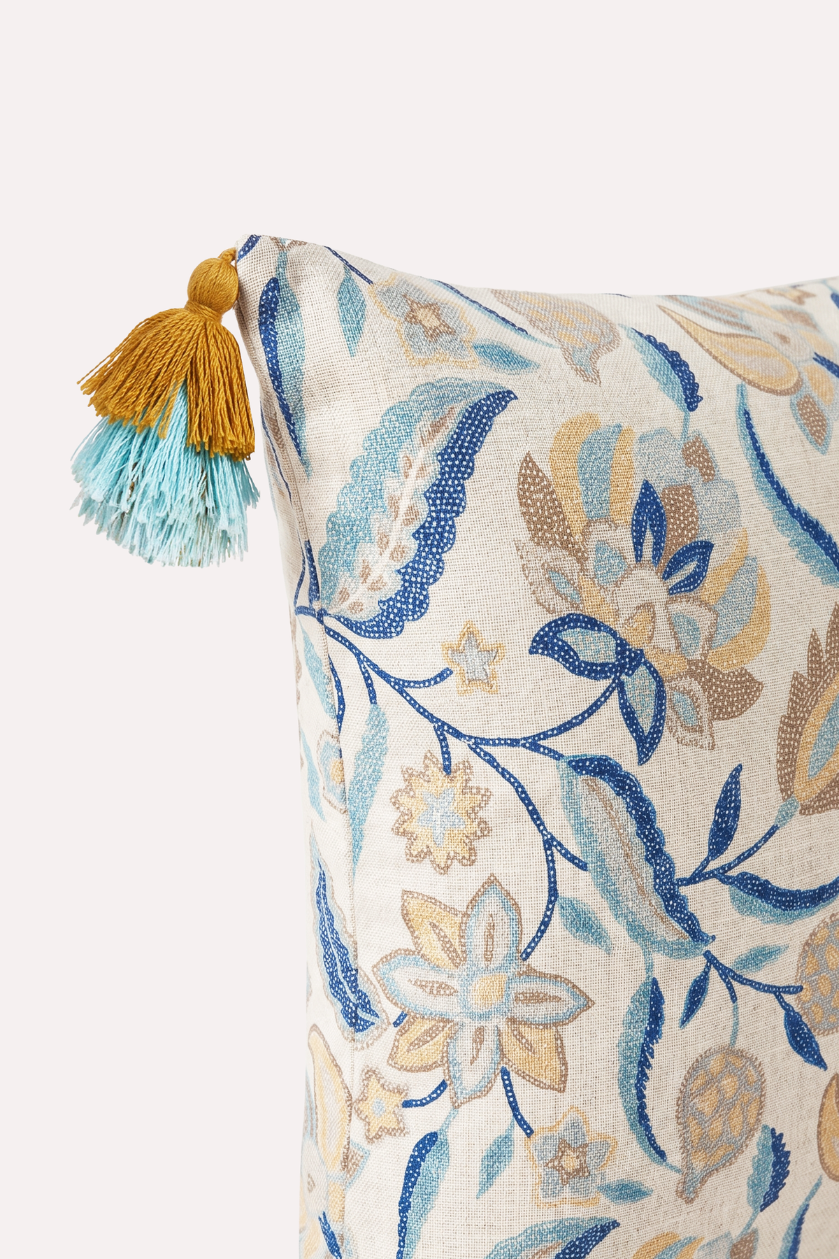 RIVIERA BOTANICAL%100 KETEN 45X45KIRLENT KILIFI